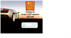 Desktop Screenshot of firstclasswarranty.com